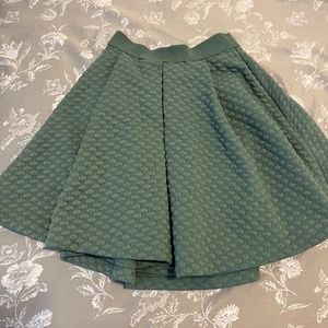 H&M Sage Skirt